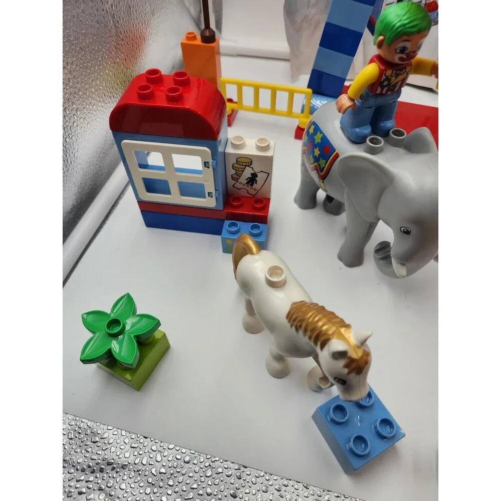 LEGO DUPLO #10504 My First Circus Set 99% Complete w/Box And Instructions